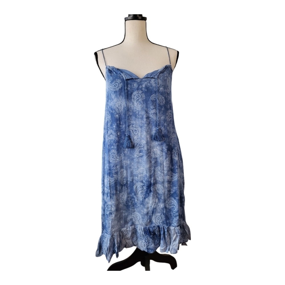 💕Hayden paisley print peasant style dress